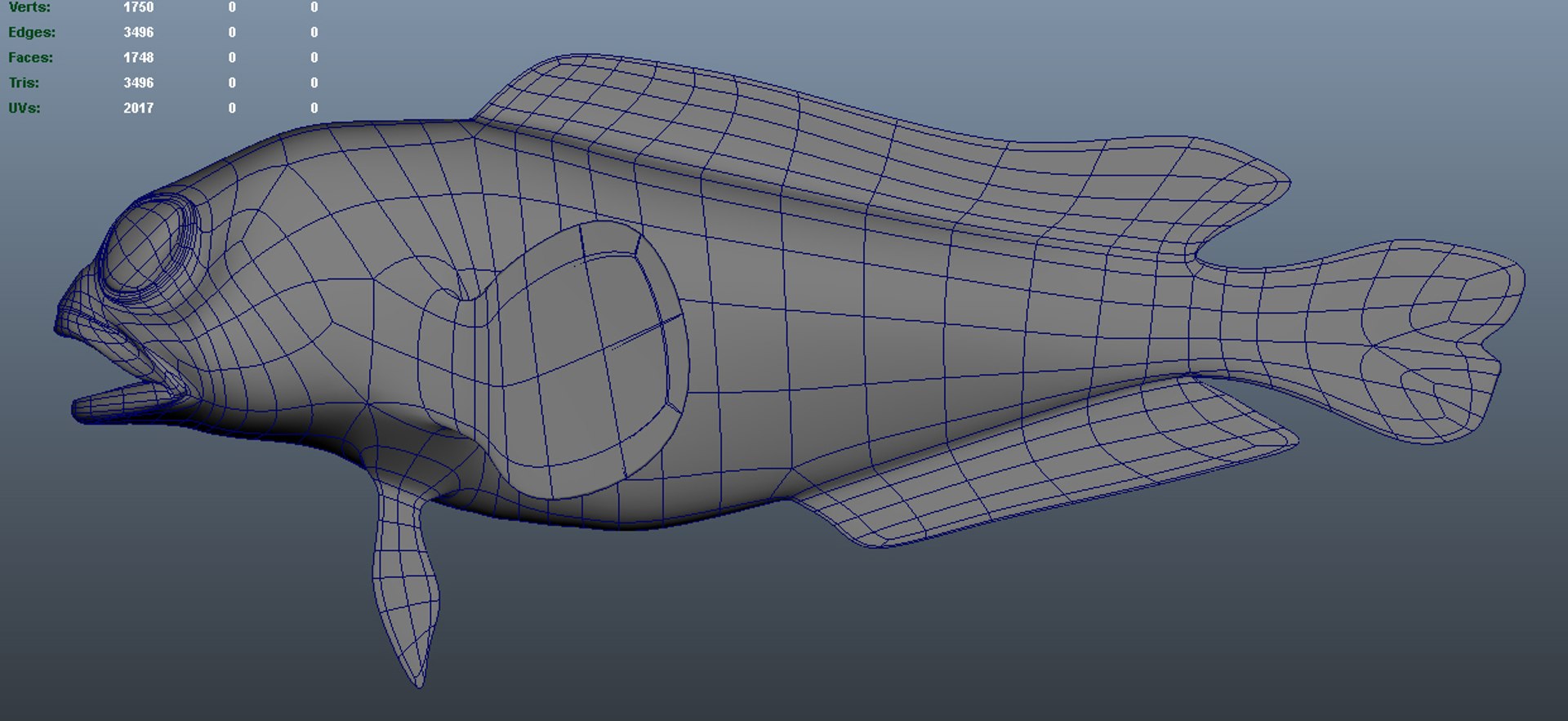 Finespotted jawfish 3D model - TurboSquid 1327638