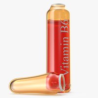 Vitamin B6 2ml Amber Ampoule Opened