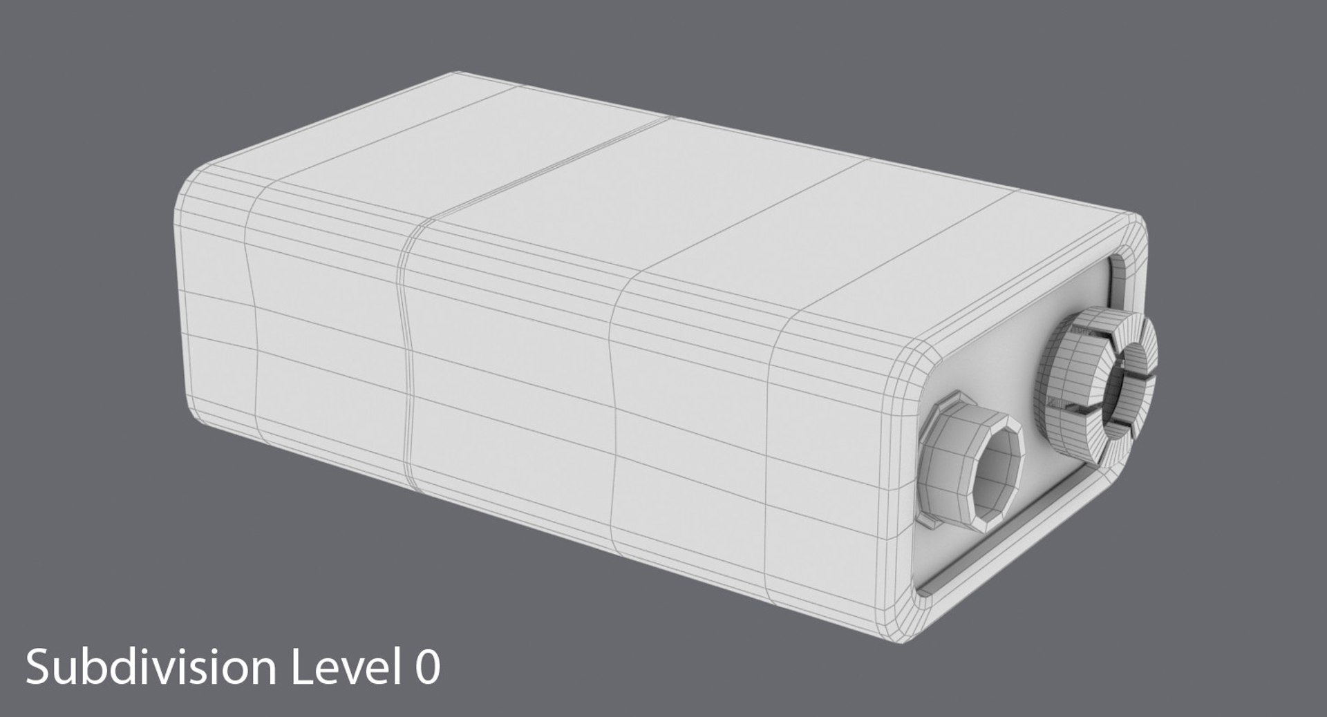 9v Batteries 9 3d Model
