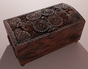 Wooden Casket - Jewelry Box