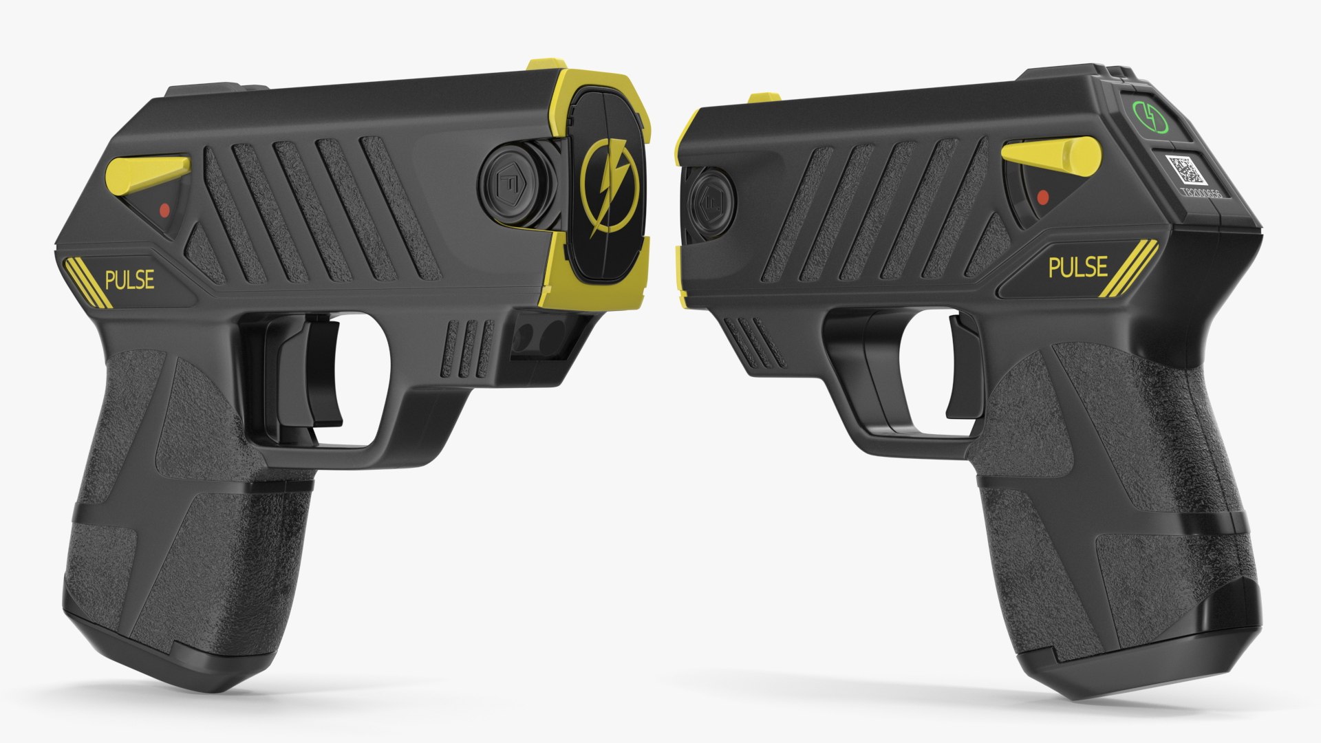 Compact Stun Gun LASER Pulse Black 3D model TurboSquid 1985446