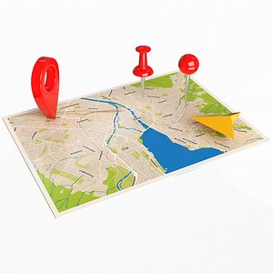 City Map Abstract model