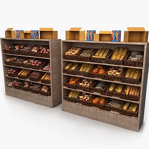 Store Stand Butchers Bakers