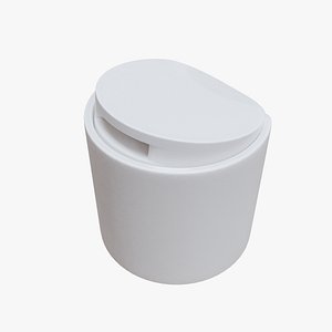 White Disk Top Cap model