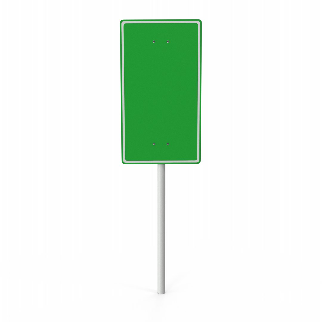 3D Highway Road Sign https://p.turbosquid.com/ts-thumb/R8/THJc7f/wW/greenhighwayroadsign.h01.2k/png/1676999300/1920x1080/fit_q87/174104c128651f2e43e46b6032a84182695ed375/greenhighwayroadsign.h01.2k.jpg