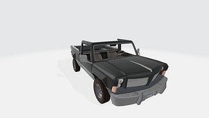 3D kodiak car black model