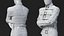 Straitjacket Mannequin Figure White