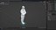 Straitjacket Mannequin Figure White