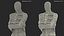 Straitjacket Mannequin Figure White