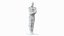 Straitjacket Mannequin Figure White