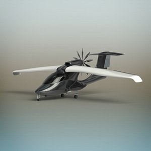 3D aircraft air model
