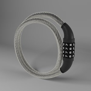 bicycle lock 3D