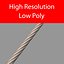 Rope 3D model/texture