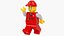 Minifigurka Lego męska sportowa