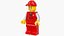 Minifigurka Lego męska sportowa