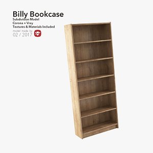 3d model billy book