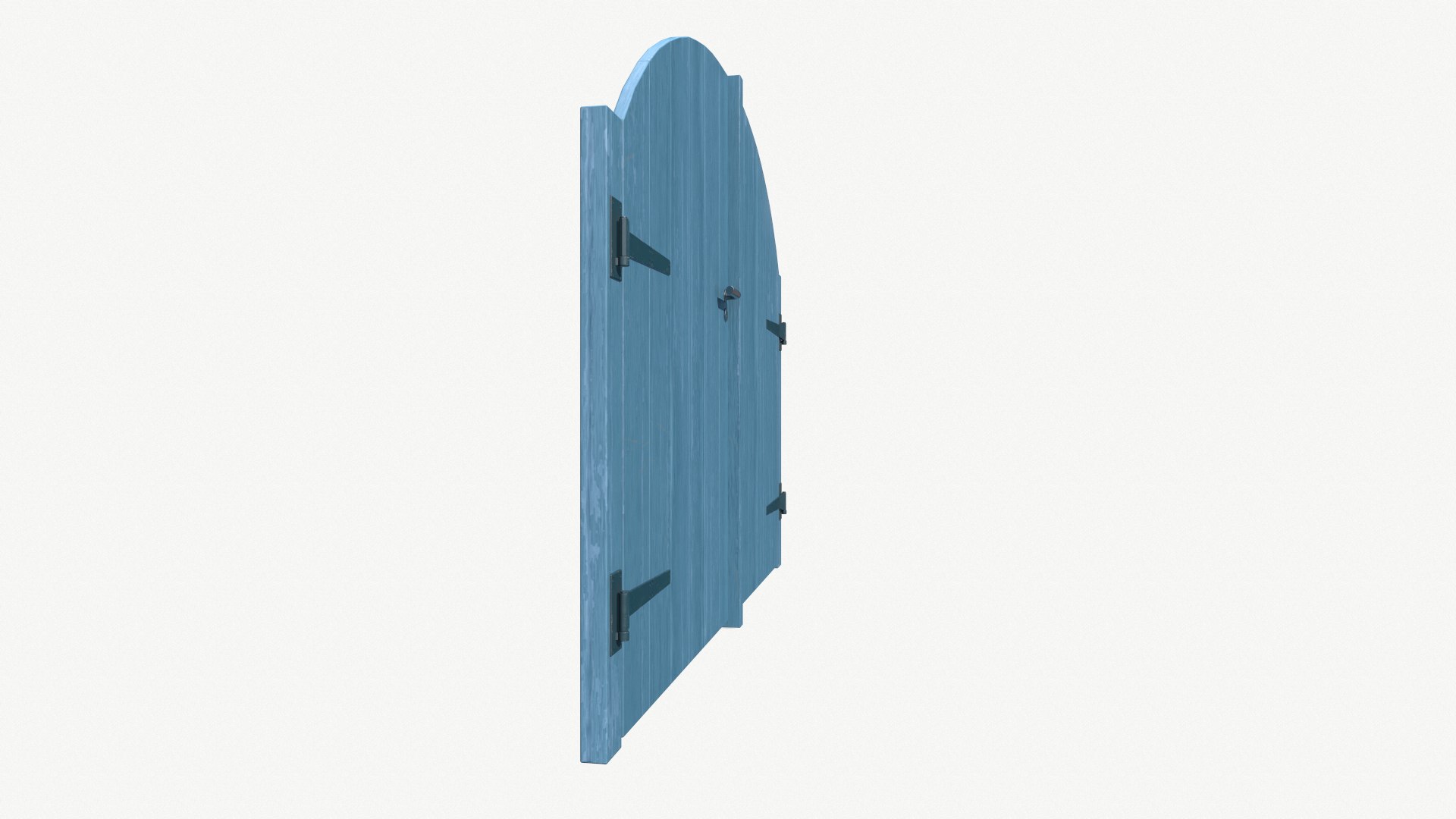 3D Arched Gate - TurboSquid 1806750