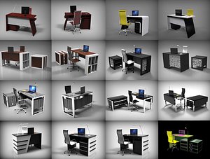 designer tables 3D model