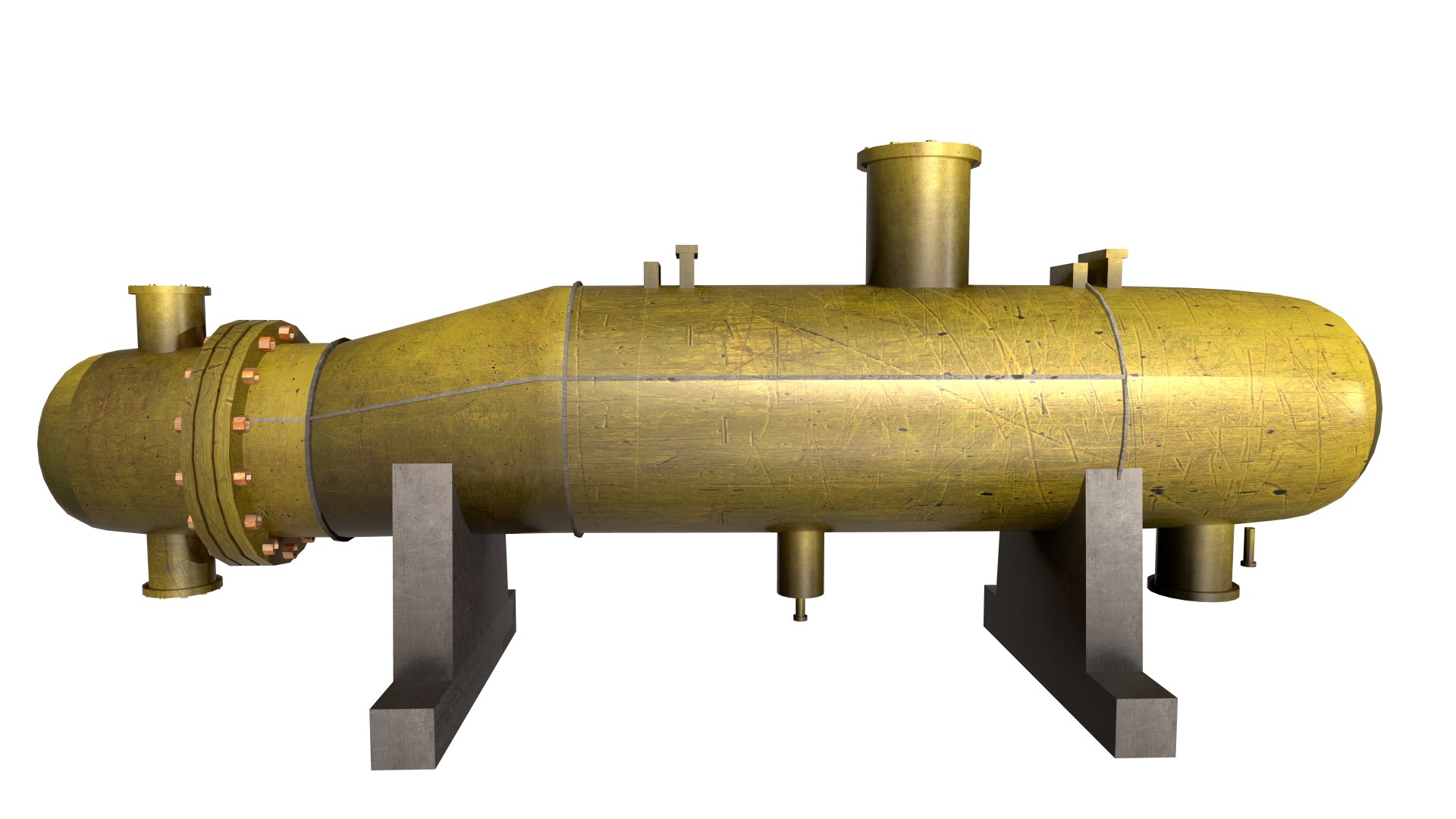 3D Model Kettle Reboiler TurboSquid 2140553