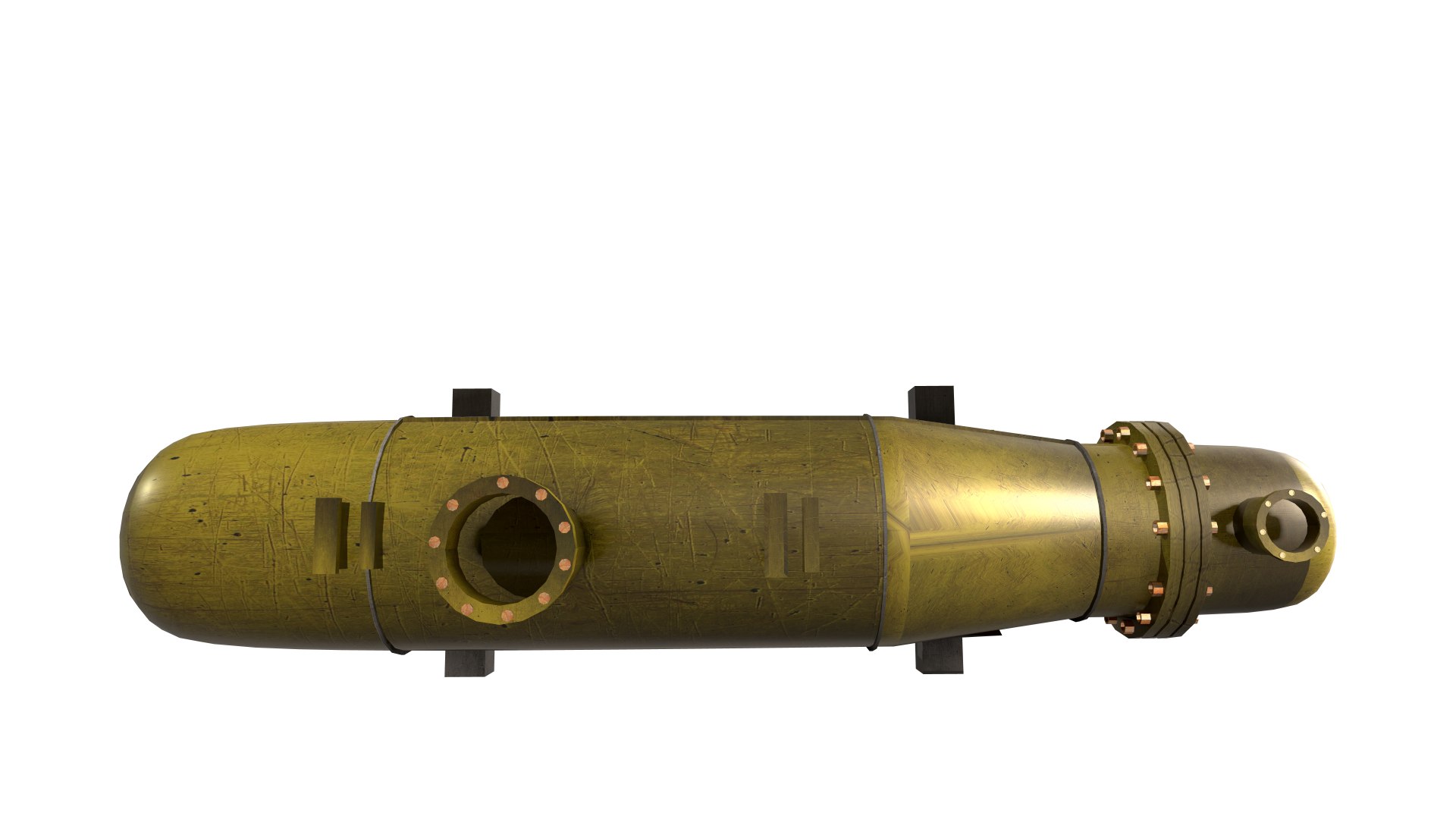 3D Model Kettle Reboiler TurboSquid 2140553