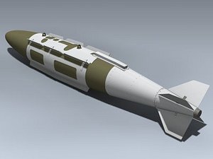 gbu-32 jdam bomb 3d 3ds