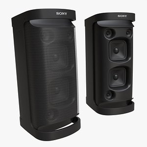 3D model Sony Portable Wireless Speaker SRS-XP700
