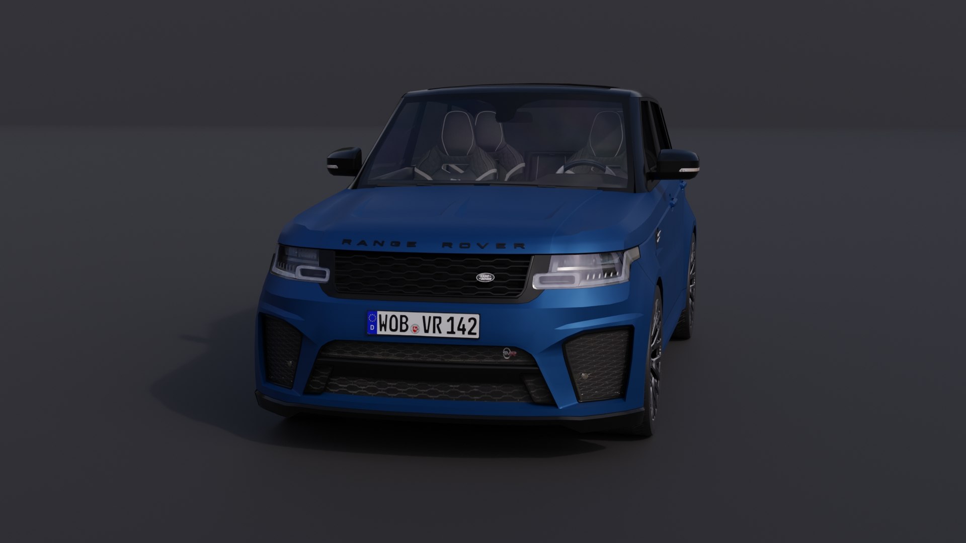 3D Range-Rover Sport SVR 2018 - TurboSquid 1830172