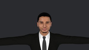 3D model Juan Izquierdo  Hyper Realistic Full Body Fully Rigged 3D Character