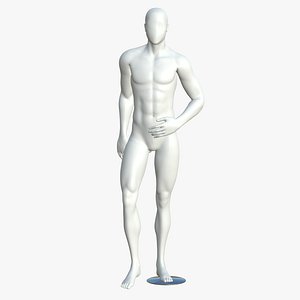 3D Mannequin Full Body Male