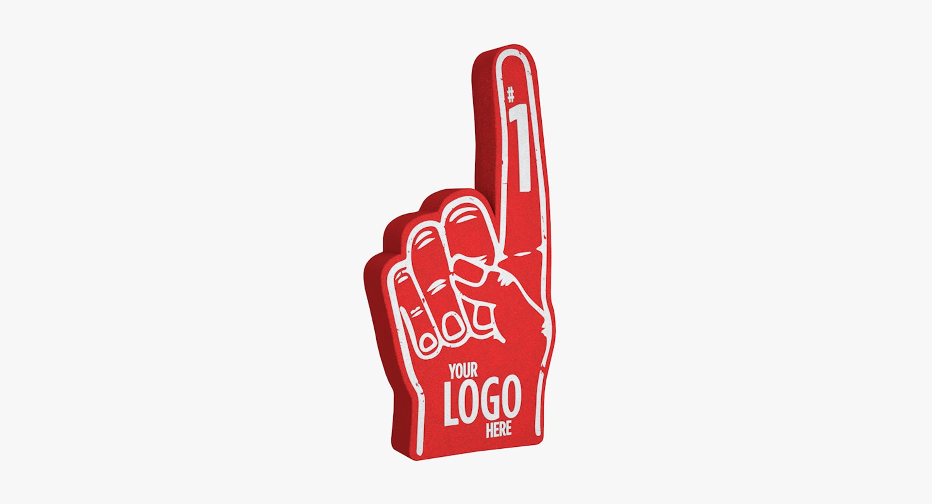 3d Model Foam Finger