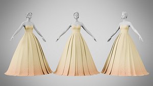 Dress 48 Sweet Corn 3D