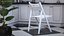 Silla Plegable Blanca Abierta