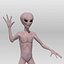 Modèle 3D Alien Rigged