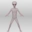 Modèle 3D Alien Rigged