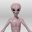Modèle 3D Alien Rigged