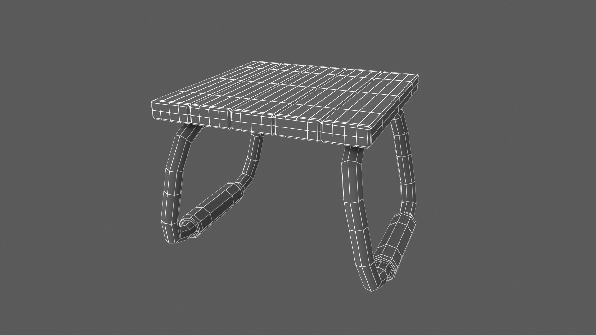 3D Model Compact Portable Bench - TurboSquid 2420759