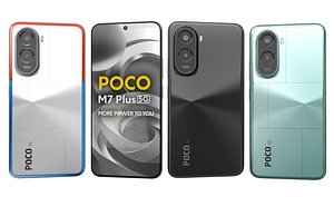 Xiaomi Poco M7 Plus 5G All Colors model