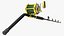 EatMyTackle 80 Wide 2Speed Fishing Reel Long Dredge Rod