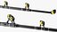 EatMyTackle 80 Wide 2Speed Fishing Reel Long Dredge Rod