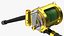 EatMyTackle 80 Wide 2Speed Fishing Reel Long Dredge Rod