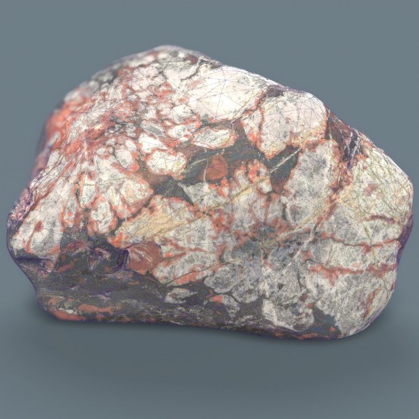 3D model suiseki landscapes
