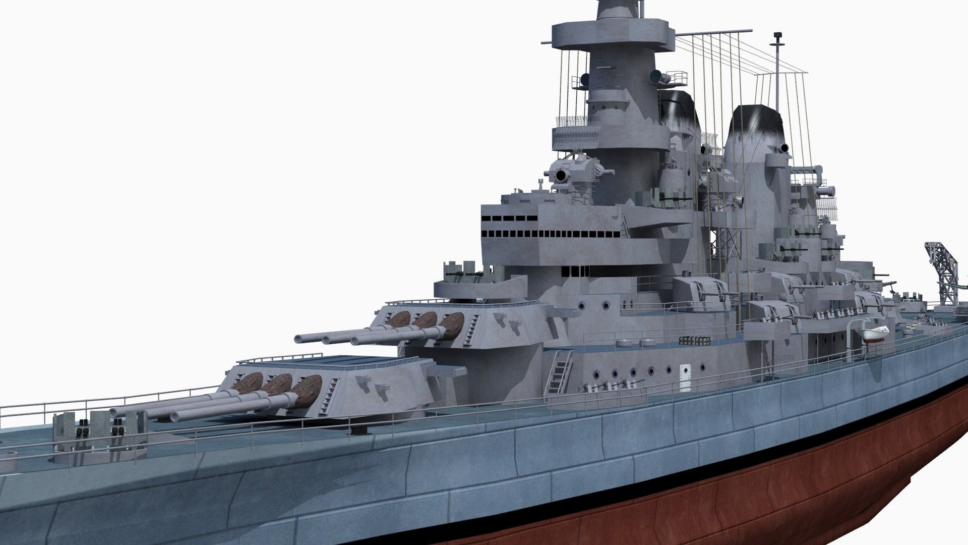 Battleship missouri BB63 3D https://p.turbosquid.com/ts-thumb/R9/PWqdQo/v8/11/jpg/1747277754/1920x1080/fit_q87/7f179b1ffdde29cd484c732633154a8d632850fc/11.jpg