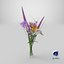 Prop Wild Flower Bouquet Pose 01 and Pose 02 3D