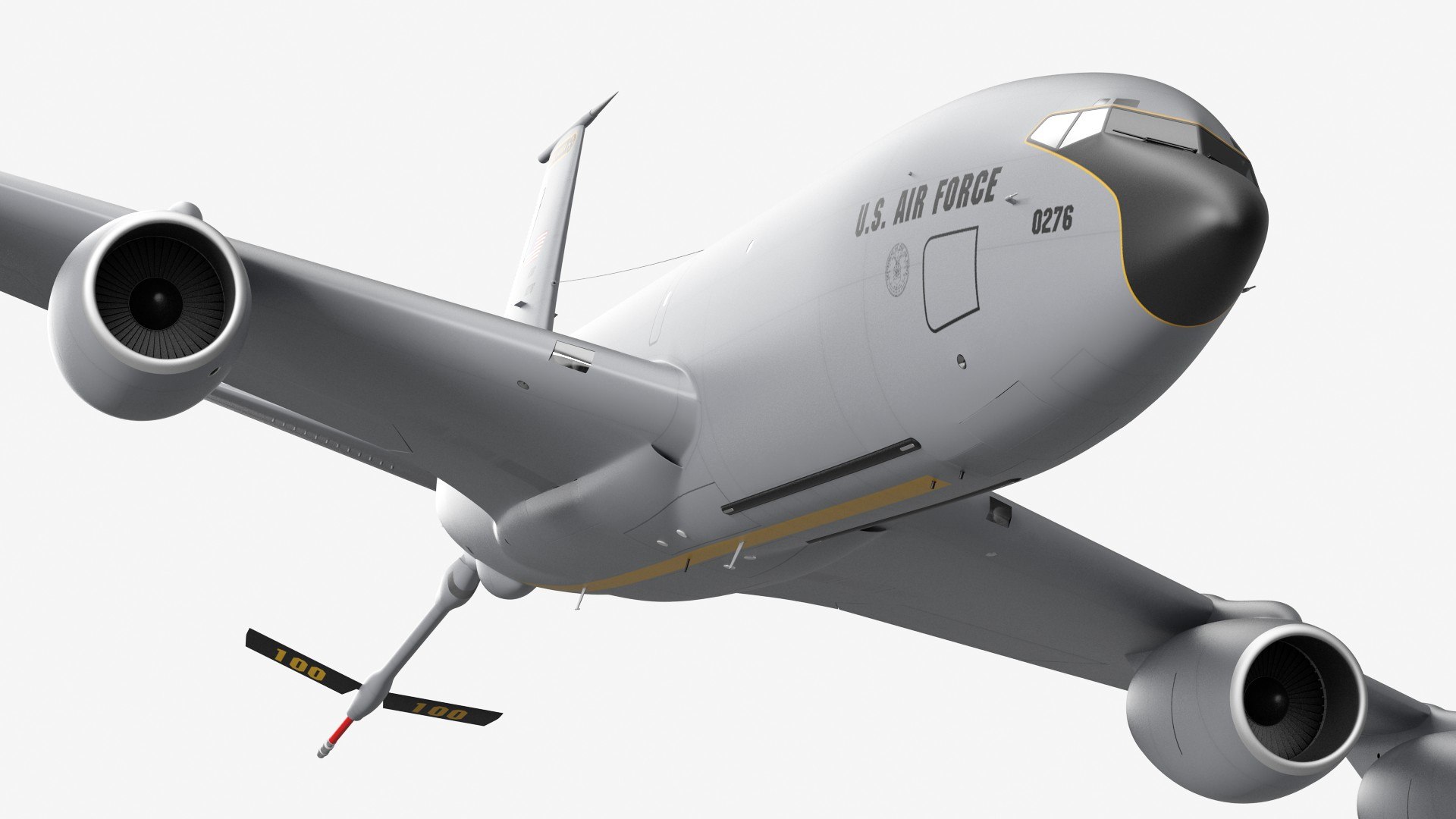 Boeing KC 135 Stratotanker Refueling Aircraft Model - TurboSquid 1740310