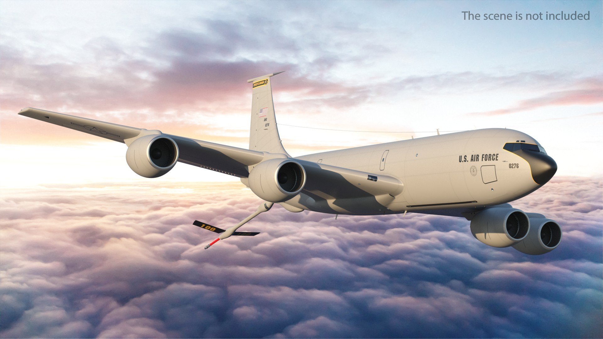 Boeing KC 135 Stratotanker Refueling Aircraft model - TurboSquid 1740310