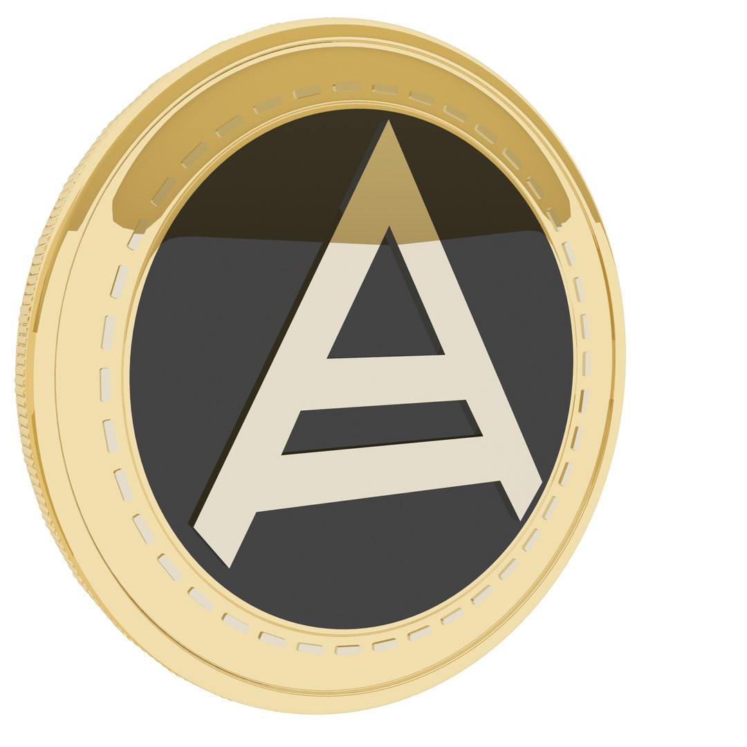 3D Anoncoin Cryptocurrency Gold Coin model - TurboSquid 1782213