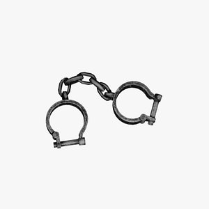 Medieval Cuffs 3D model