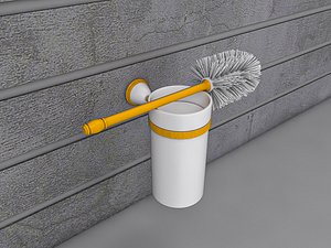 brush holder toilet model