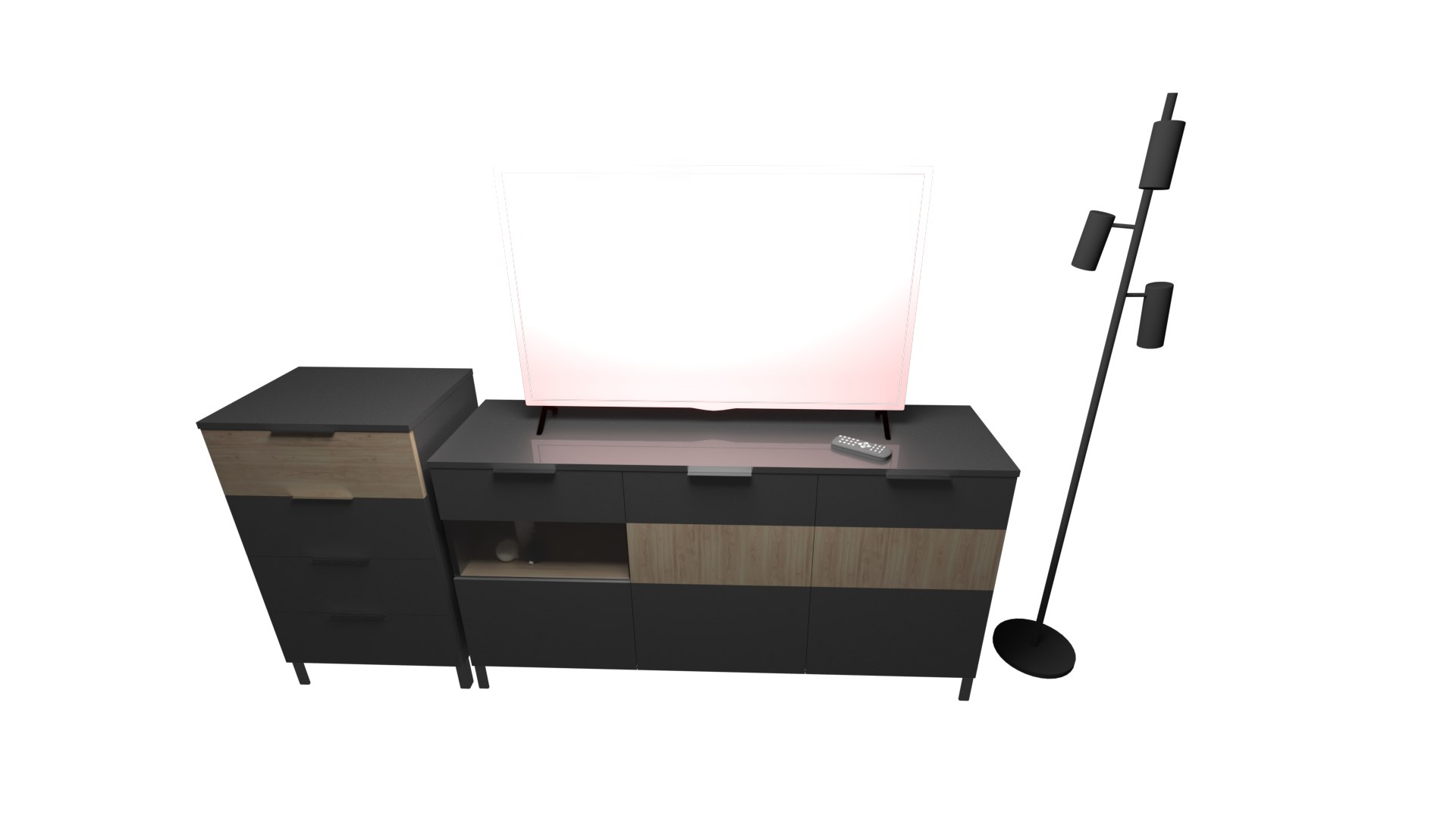 3D Tvstand Dresser Sideboard ONYX TurboSquid 2021867