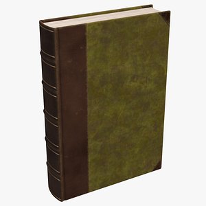 Hardcover Book Green